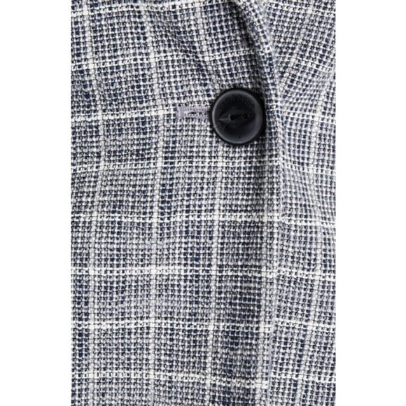 💕RAG & BONE💕 Ames Deconstructed Check Tweed Relaxed Fit Blazer Grey 8 NWT - Picture 9 of 16